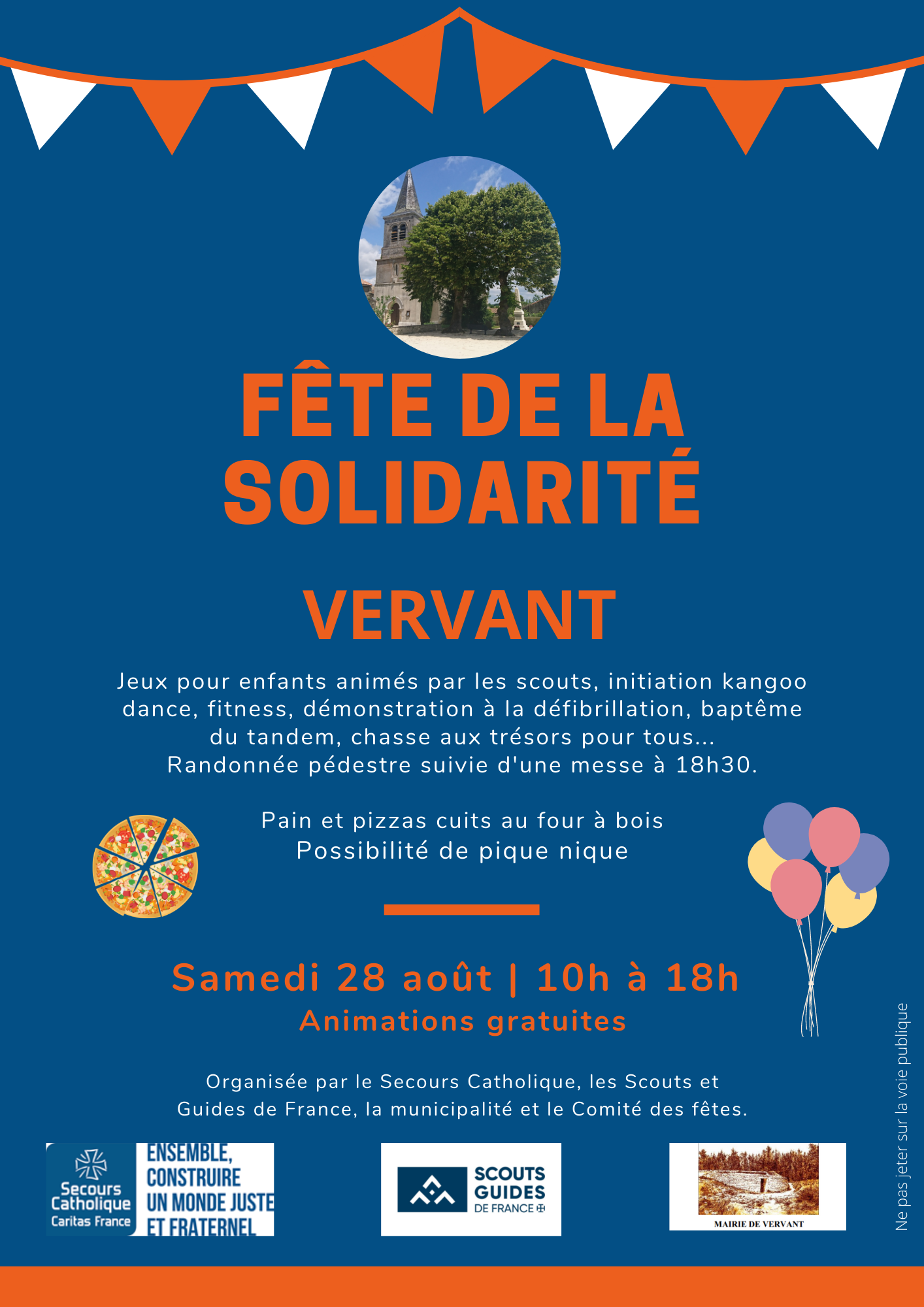 FÊte De La SolidaritÉ A Vervant Dernière Information - Doyenné Nord 