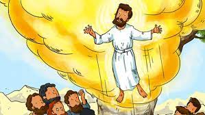 L'Ascension - Ac 1, 6-11 - catéchèse enfants - Théobule